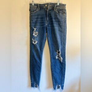 Kancan by the Buckle skinny ankle jeans